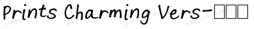 Prints Charming Vers字体转换